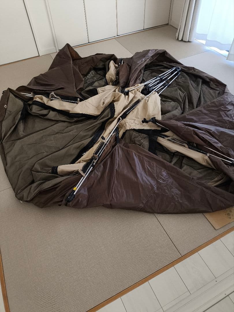 DOD ワンタッチ　テント　わがやのテント　Ｌ　5人用　キャンプ