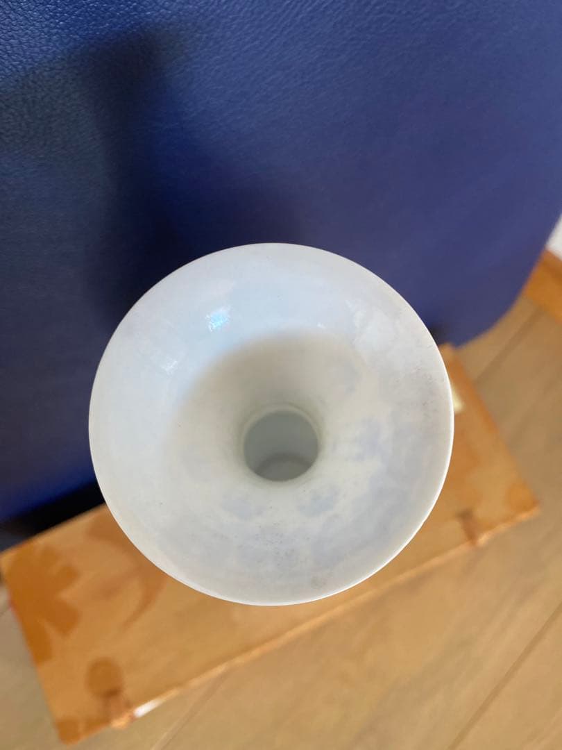 レトロ　中国景徳鎮　山水　壺　磁器　工芸品　美術品　インテリア　置物