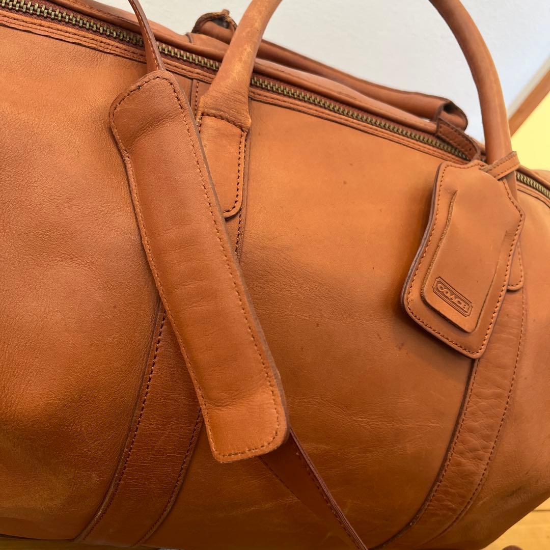 5000円引　COACH ボストンバッグ ブラウン