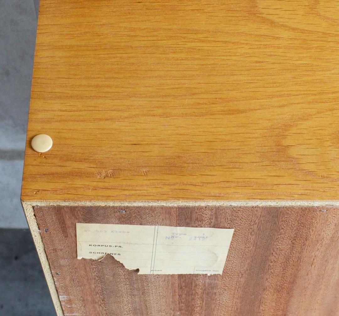 ドイツ 北欧ヴィンテージ オーク オープンシェルフ ブックシェルフ 飾り棚