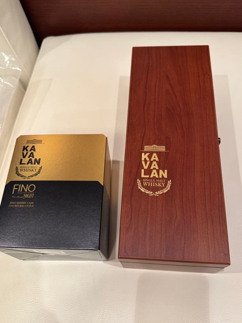 【新品・未開封】KAVALAN ソリスト フィノシェリーカスク 木箱付き