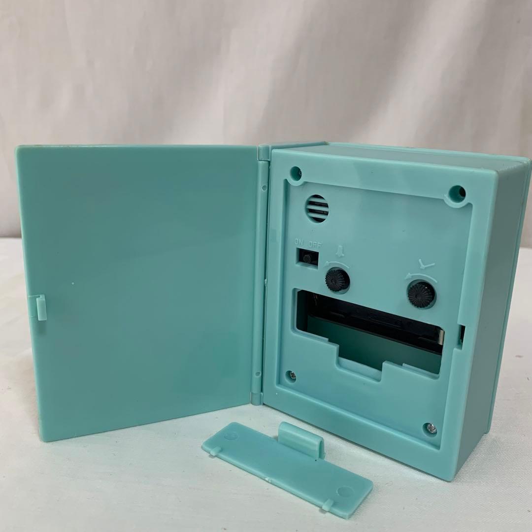 当時物！レア　エンジェル　キティ ブッククロック 置時計 写真 本型　1998