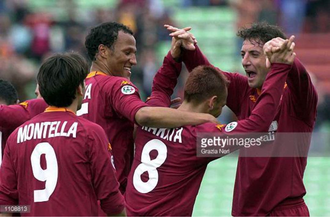 【シリアルナンバー入】ASローマ00-01さシーズン優勝記念ユニフォーム