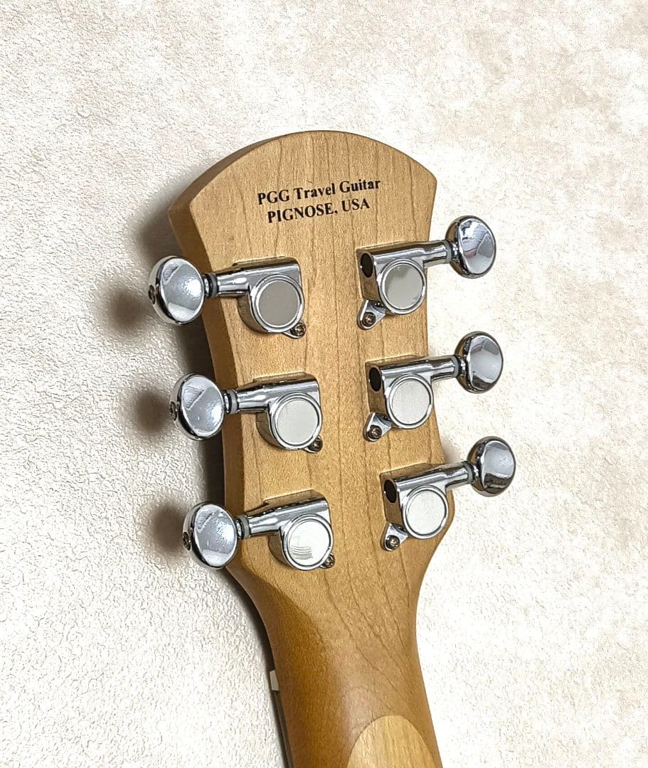 ★美品★PIGNOSE アンプ内蔵ミニギター ブルー ピグノーズ トラベルギター