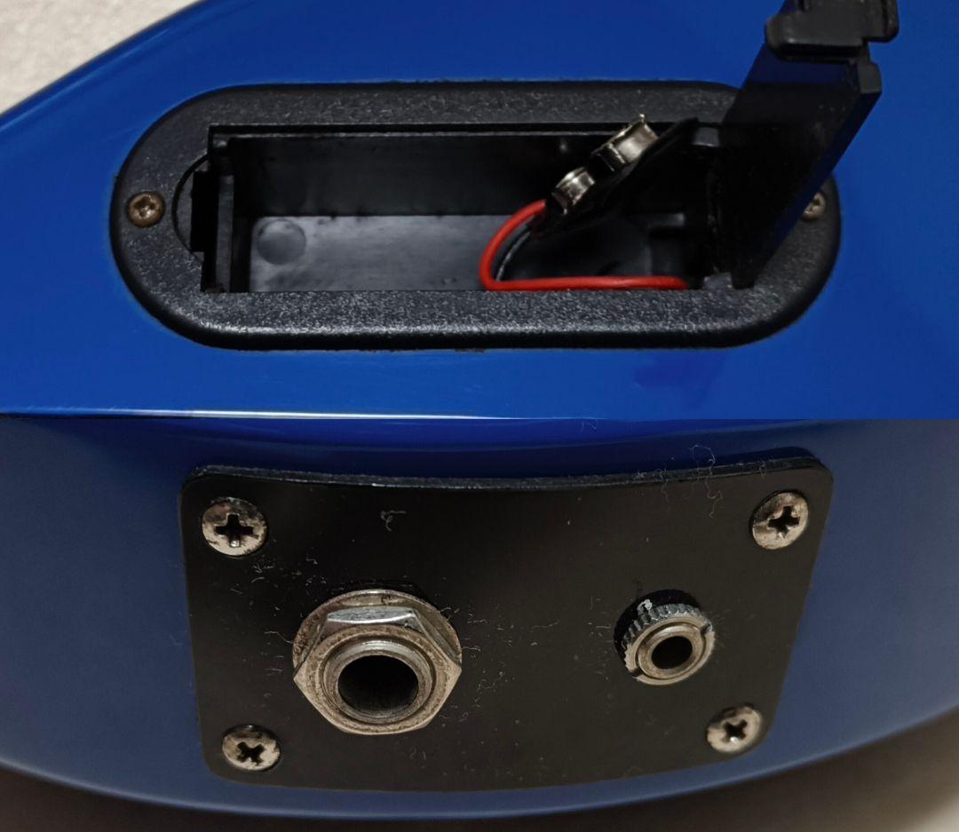 ★美品★PIGNOSE アンプ内蔵ミニギター ブルー ピグノーズ トラベルギター