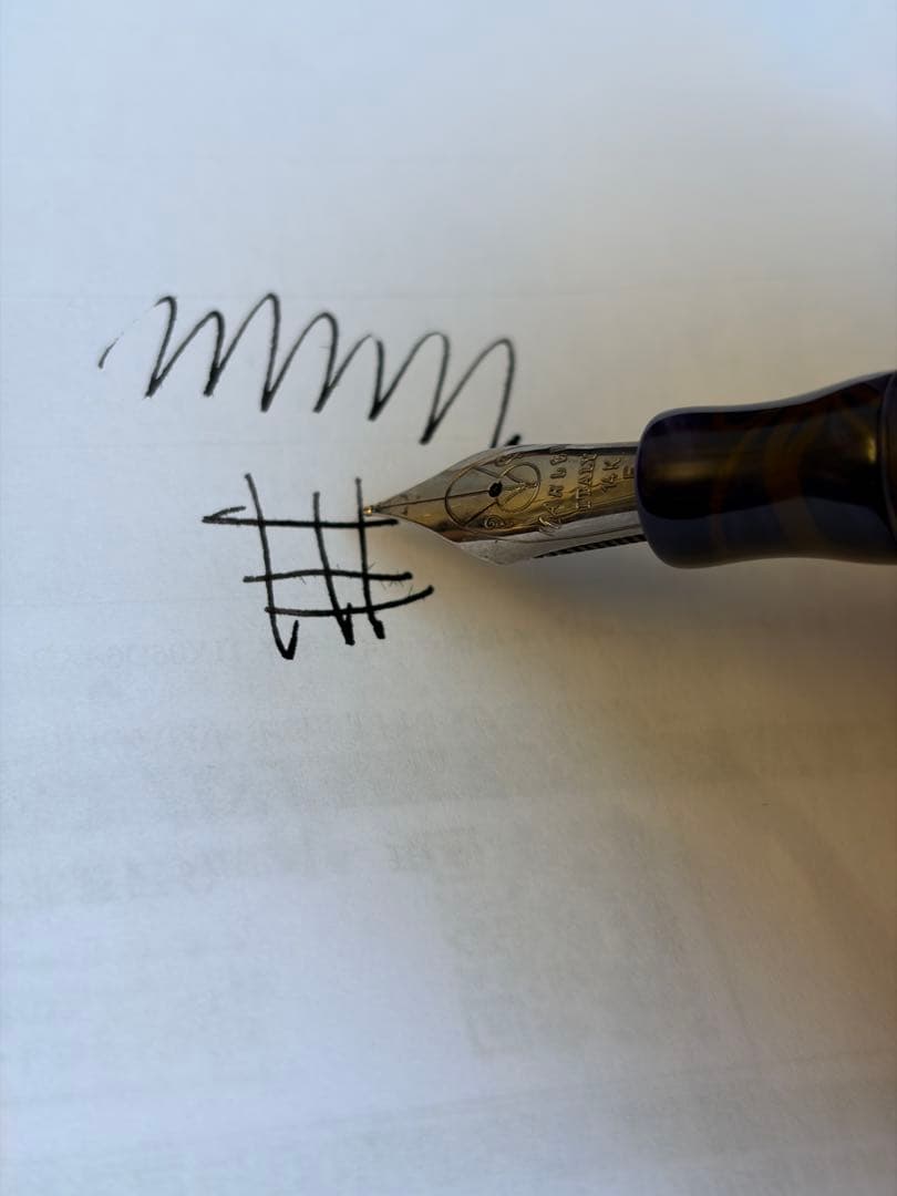 限定品 マーレン Marlen 万年筆 ル・レーヴ ペン先 F 14K 細字