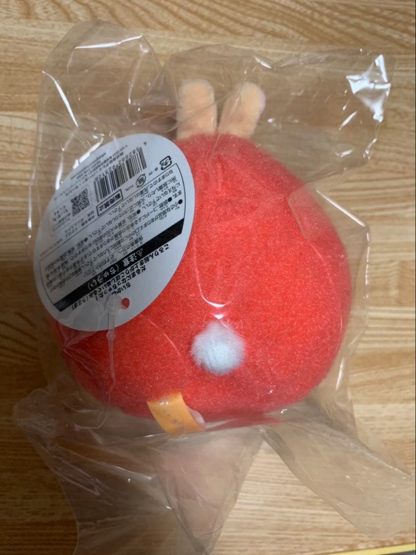 招福！ハチワレぬいぐるみS マスコット　 だるまになっちゃった！