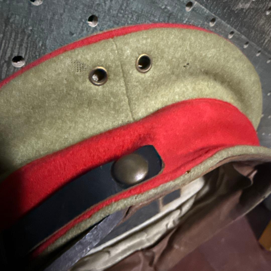 旧日本軍　帝国陸軍　昭五式軍帽　官給品