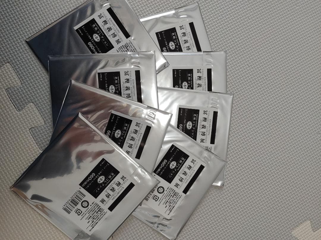 冨樫義博展色紙コレクション1セット8パック入り新品未開封