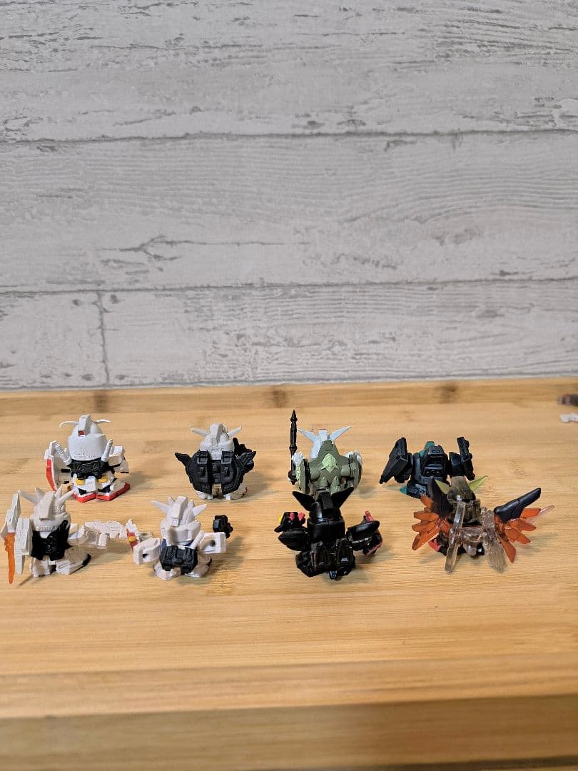 SDガンダムフルカラー全部で49体とパーツ