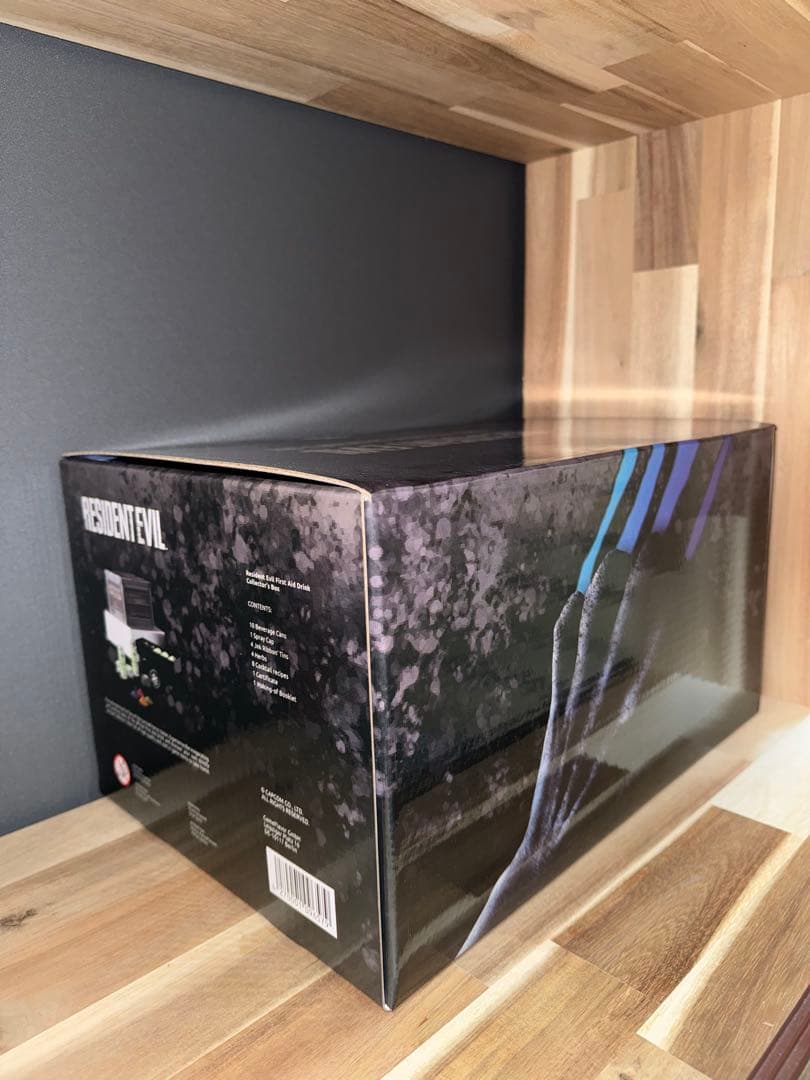 未開封 海外限定 公式バイオハザード救急スプレー&インクリボンコレクターズBOX