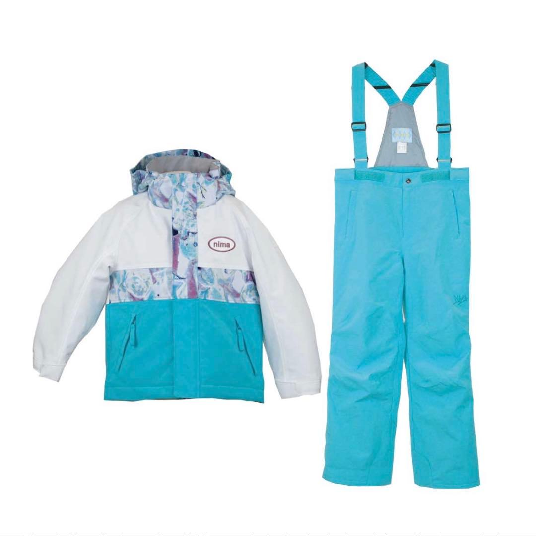 【美品】 スノーボードウェア 雪 ウィンターウェア ベビー 90 NIMA