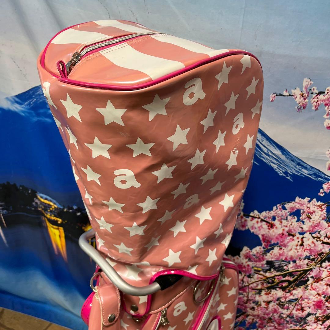 寶BT-1057 archivio アルチビオ ピンクベージュ キャディバッグ