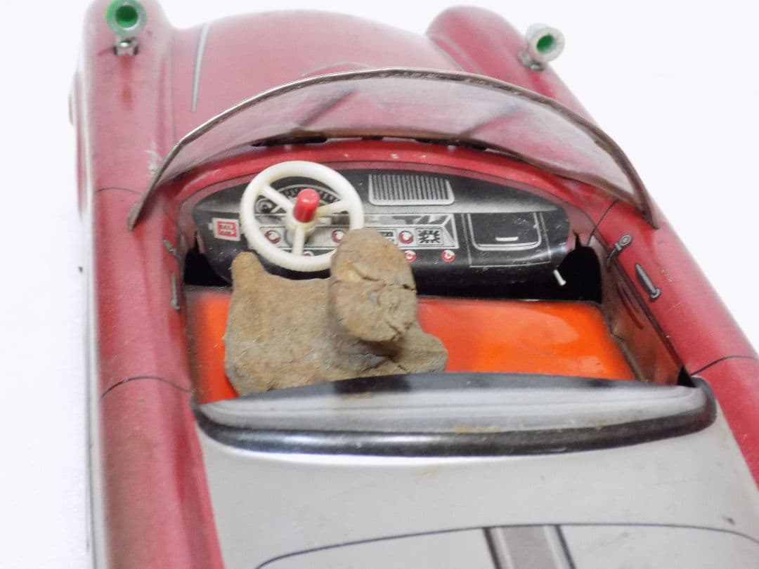 希少 西ドイツブリキ【クラッシックオープンカーPN-350　フリクション】動作品
