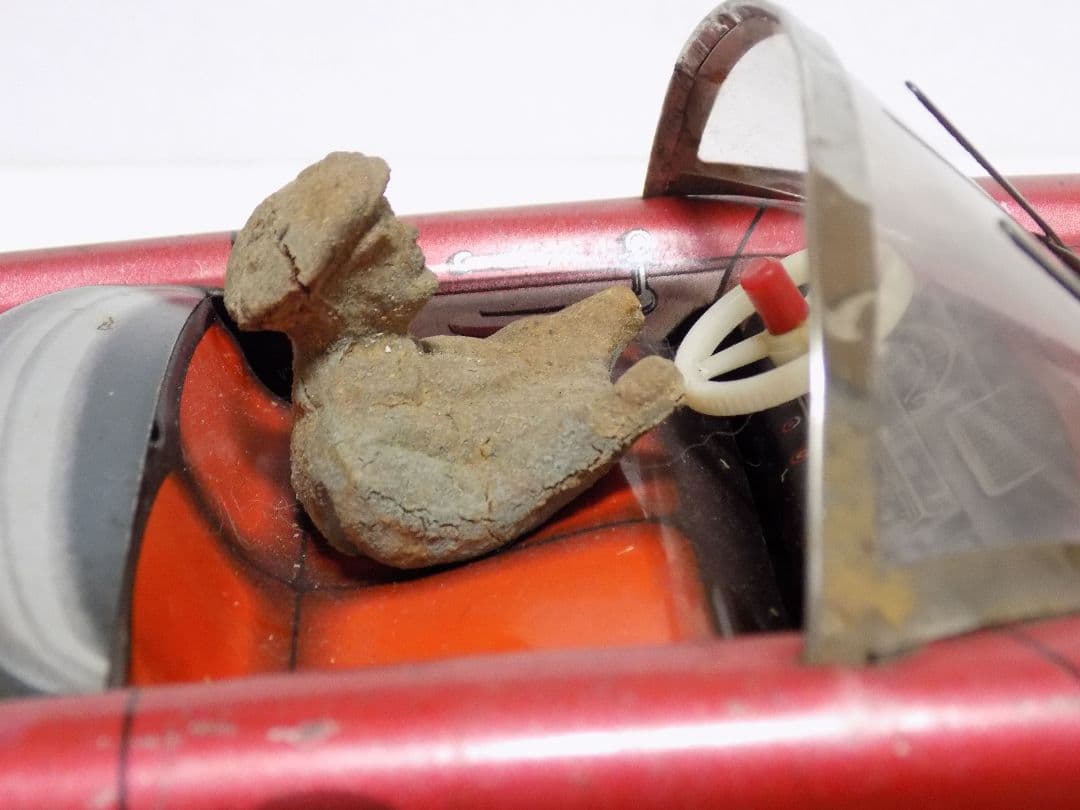 希少 西ドイツブリキ【クラッシックオープンカーPN-350　フリクション】動作品