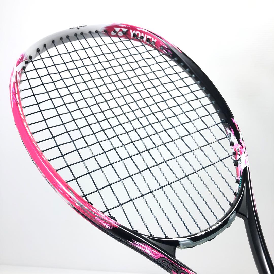 【美品！初代カラー】YONEX ジオブレイク50V ソフトテニスラケット