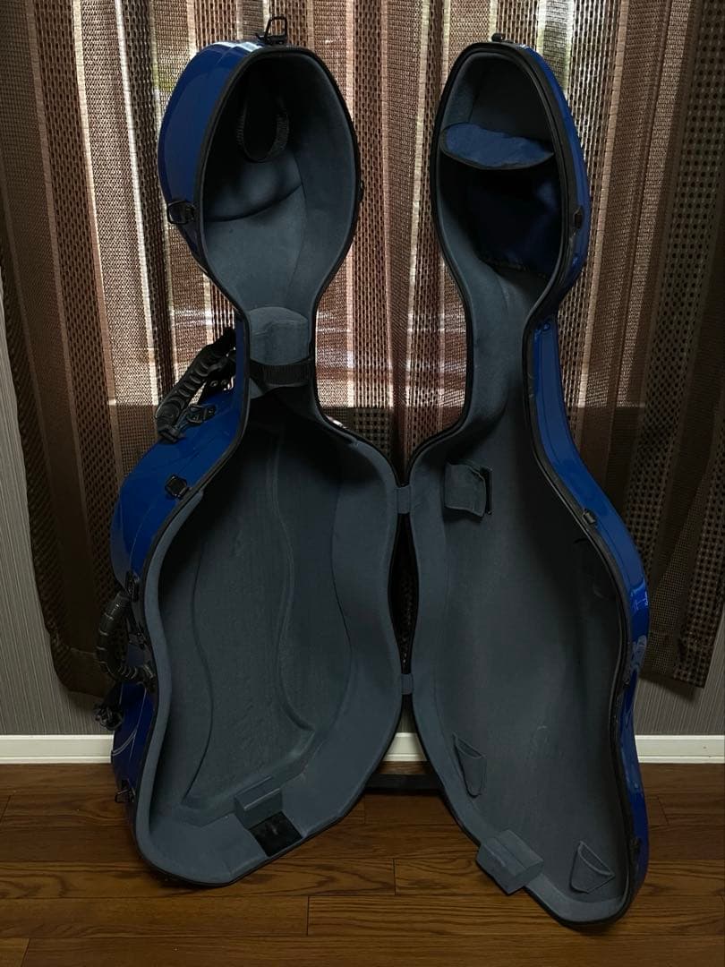 チェロ ハードケース 色ネイビー4/4 東洋プリュームファイバー