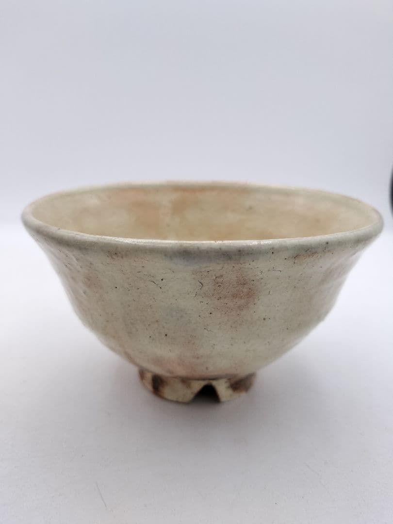 c762 数茶碗 萩 唐泊山 喜村晧司 10客 木箱 茶道具 古物