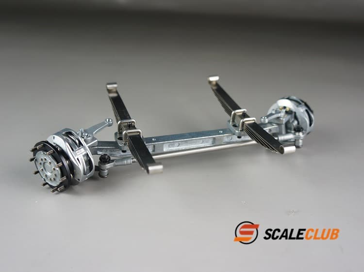 ■SCALECLUB メタル フロントアクセル NON DRIVE