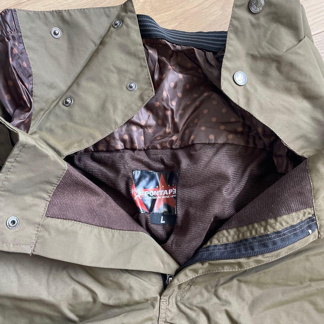 【PONTAPES】スキー・スノーボードウェア上下セット