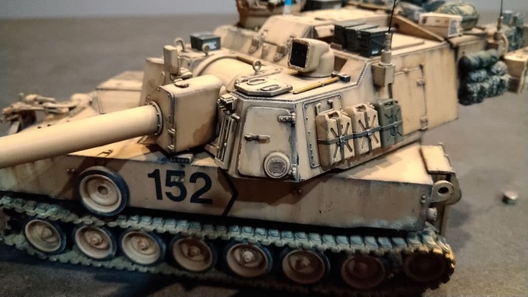 米陸軍M109A6　パラディン自走砲　イラク戦争