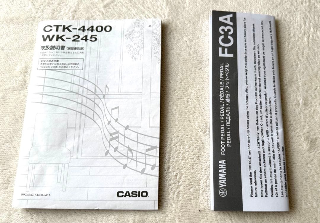 CASIO　カシオ　CTK-4400 電子キーボード