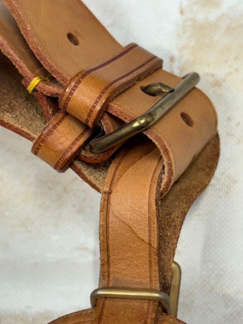 LOUIS VUITTON ルイヴィトン　ネームタグなど小物3点　ヌメ革　まとめ