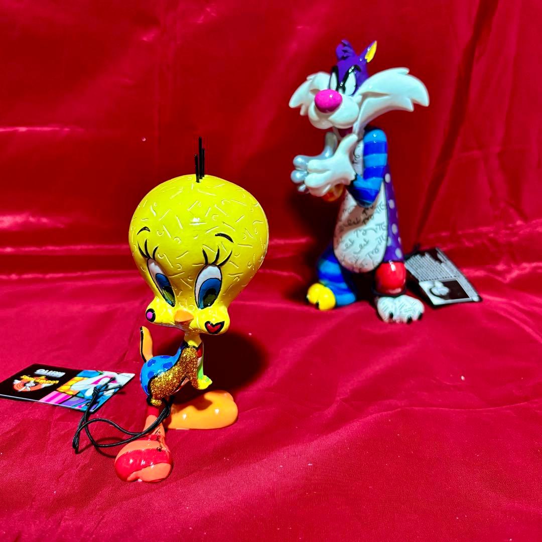 ロメロ　ブリット　ルーニーテューンズ　置物　フィギュア　シルベスター　キャット