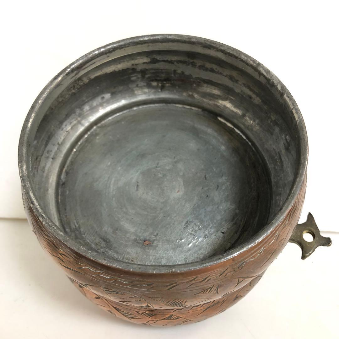 【現状品】真鍮製お弁当箱2段　アンティーク　インテリア　ビンテージ