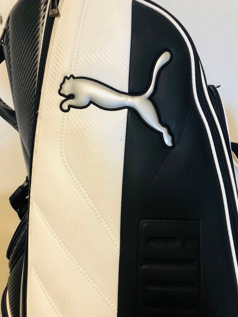 【送料込み】廃盤希少　PUMA プーマ キャディバッグ　ゴルフバッグ