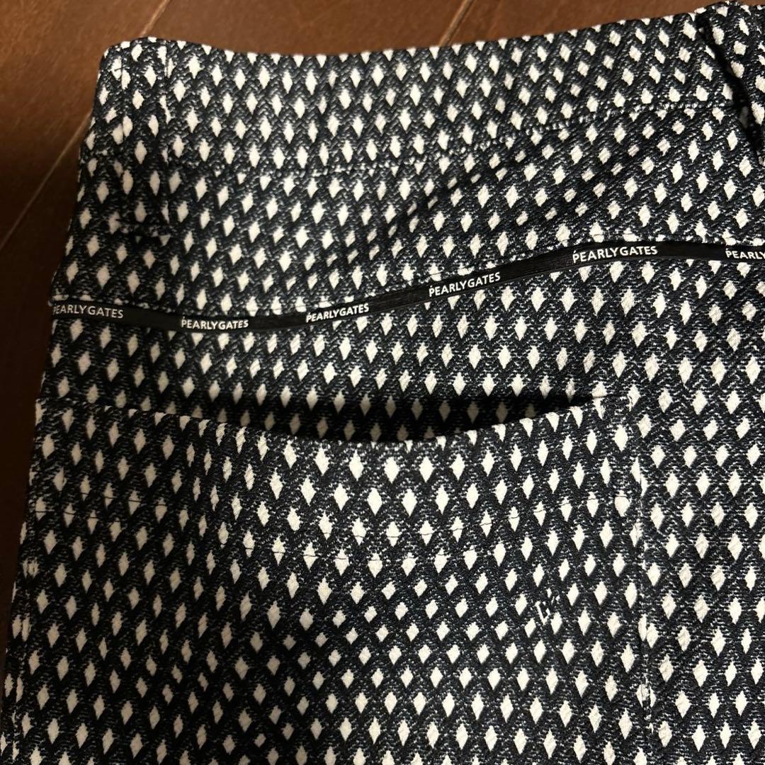 パーリーゲイツ TEXBRIDストレッチヘリボーンパンツサイズ5