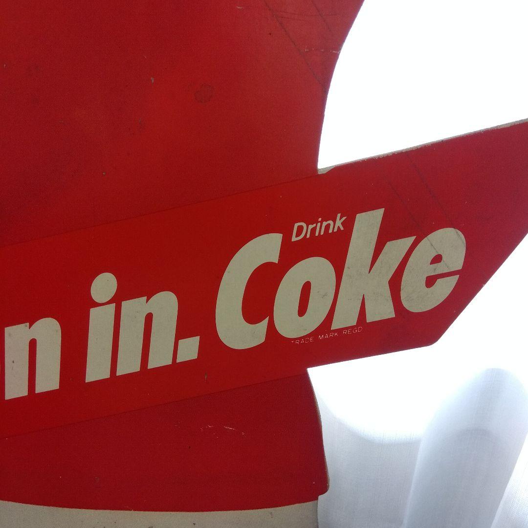 Coca-Cola レトロ女性看板