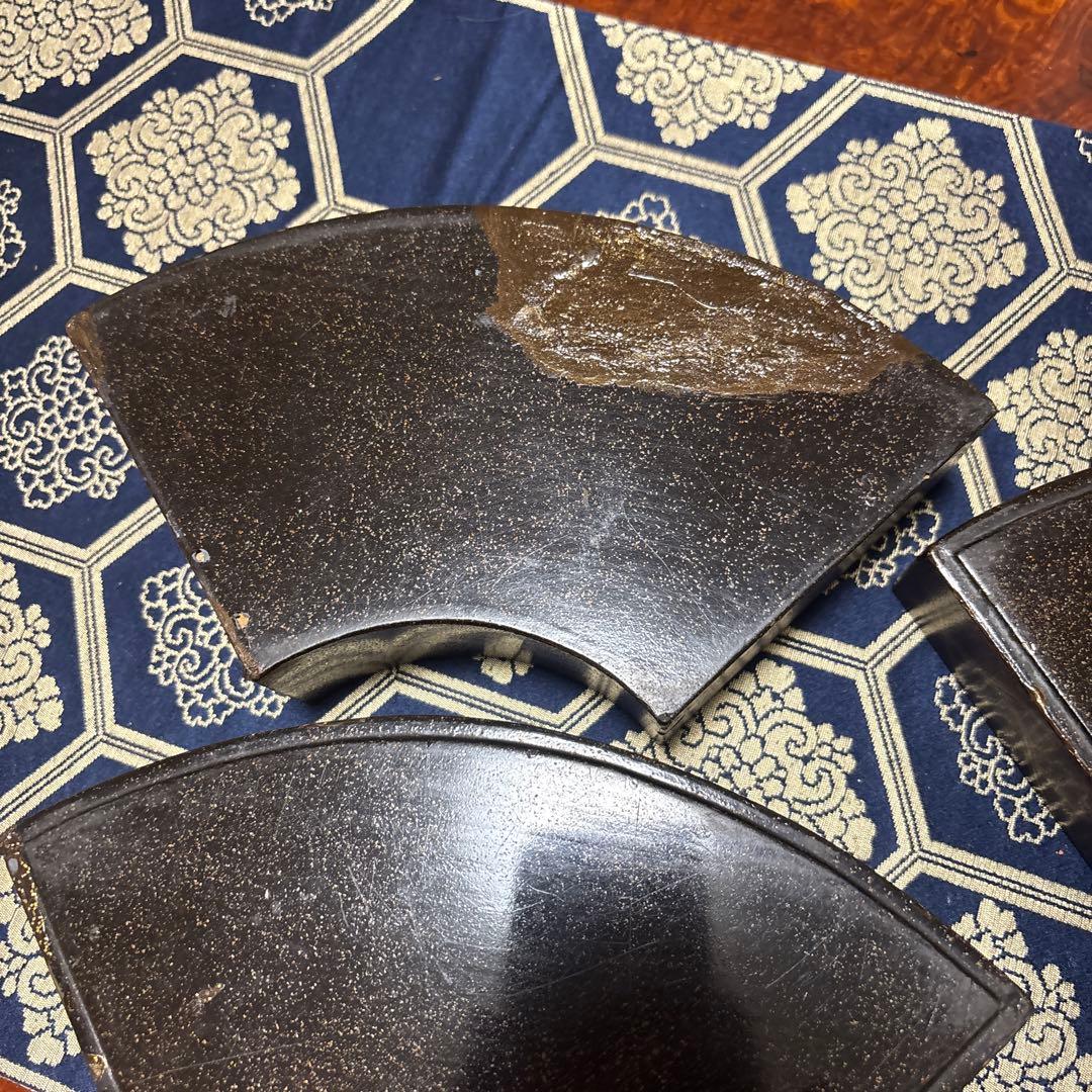 金箔の鳥の絵柄 漆器 重箱