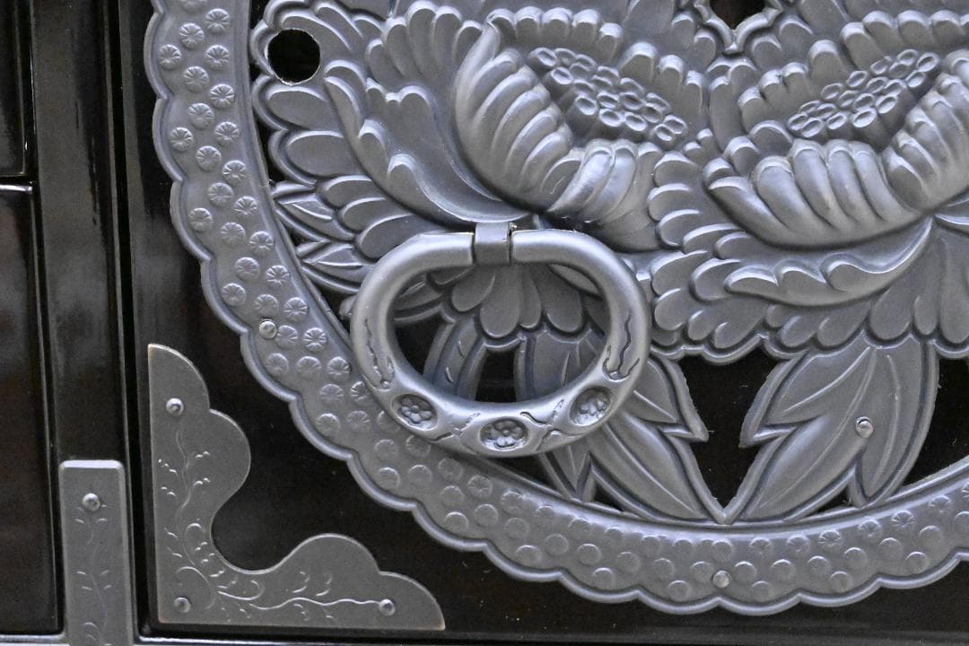 NH19 超美品 最高級 欅産業 仙台箪笥 宮城県推奨品 漆塗り小引出 船箪笥