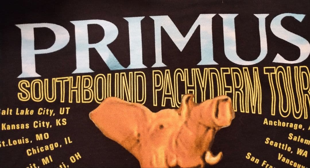 超美品 プライマス サウスバウンド パキダーム winterland Tシャツ