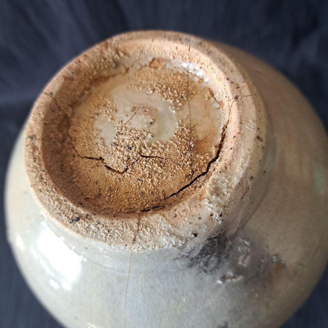 「特別出品！ これぞ骨董！」 李朝 白磁徳利 (幅13cm 高さ20cm) 骨董