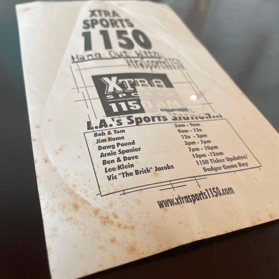 激レア　ロサンゼルス・ドジャース ステッカー 超貴重