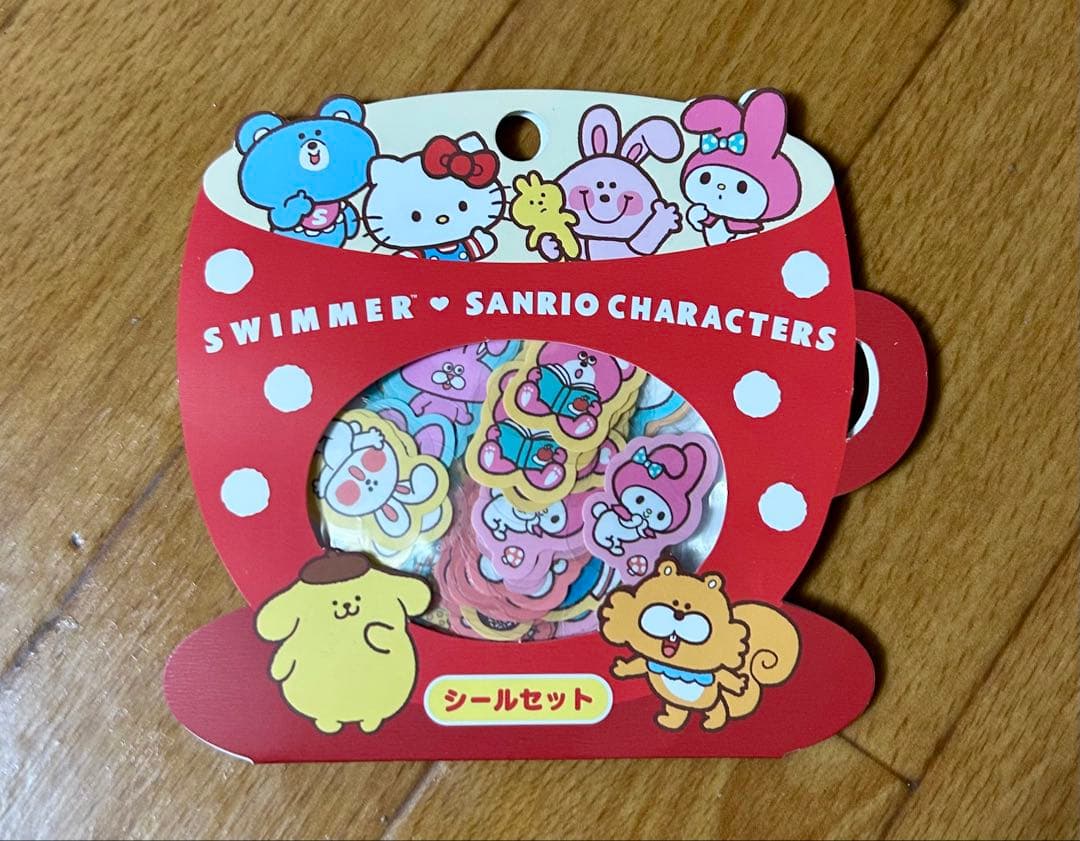 サンリオシールまとめ売り　68枚