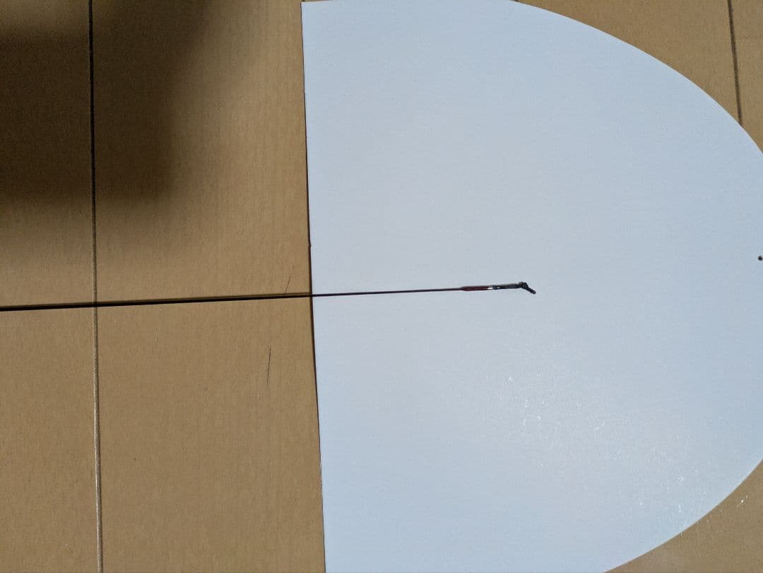 ヘラブナ竿 赤 ロッドケース付き