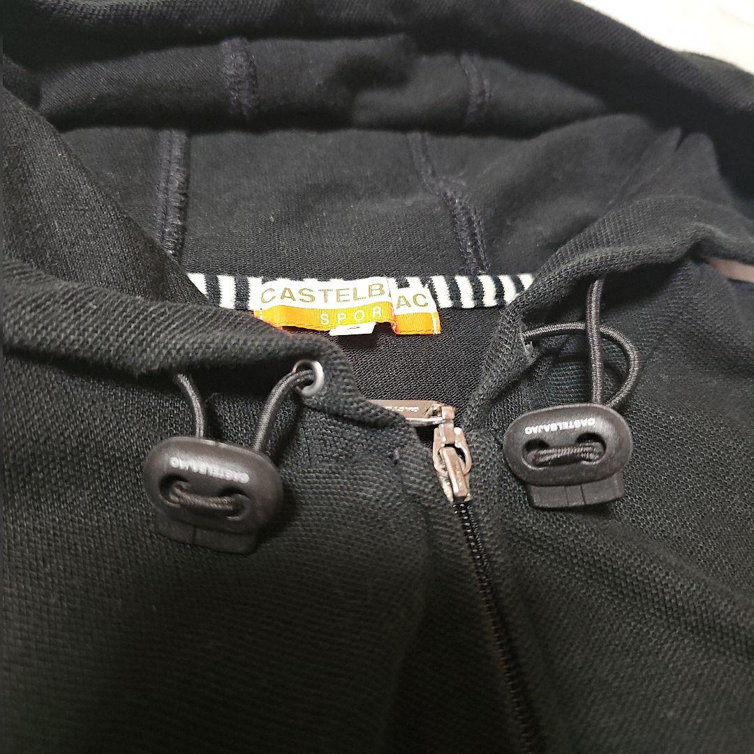 CASTELBAJAC カステルバジャック ジップアップパーカー ブラック 黒