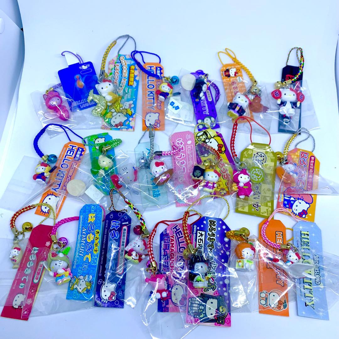 ご当地キティ　ストラップ　700点以上　レア　ロリータ　和菓子シリーズ　コラボ