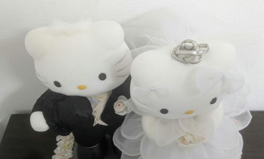 ♥レア物♥サンリオ　ハローキティ　ウェディングドレス　ウェディングボード　桂由美