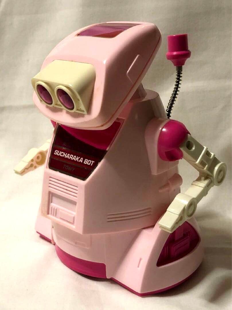 昭和レトロ　トミー　スチャラカボット　リアクションロボット　ピンク　希少
