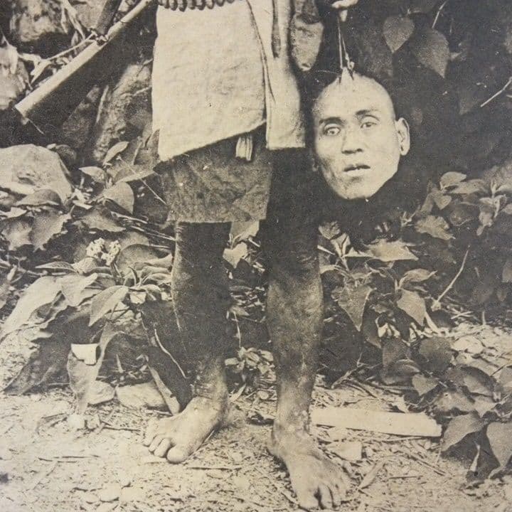 臺灣生蕃人　台湾生蕃人　ABORIGINES FORMOSA　絵葉書