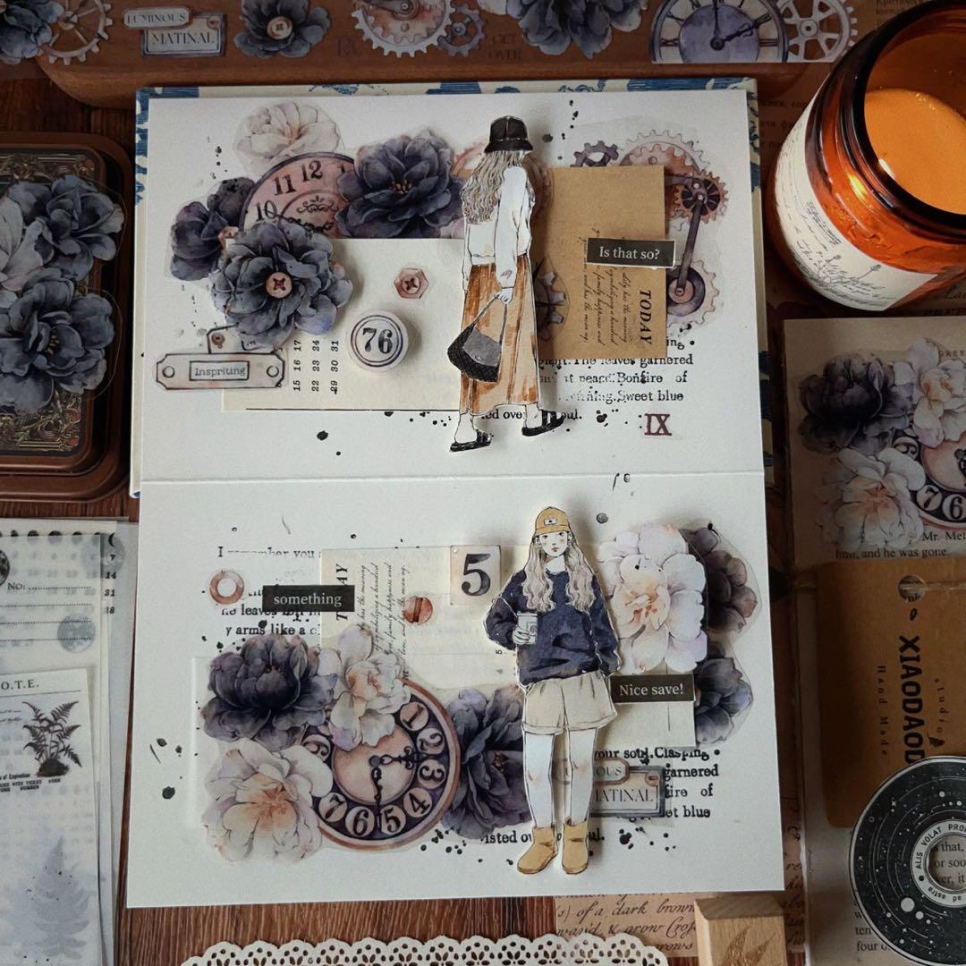 ⭐️SALE⭐️ 壹洱原创《文字幻想》海外マスキングテープ　マステ 【2357】