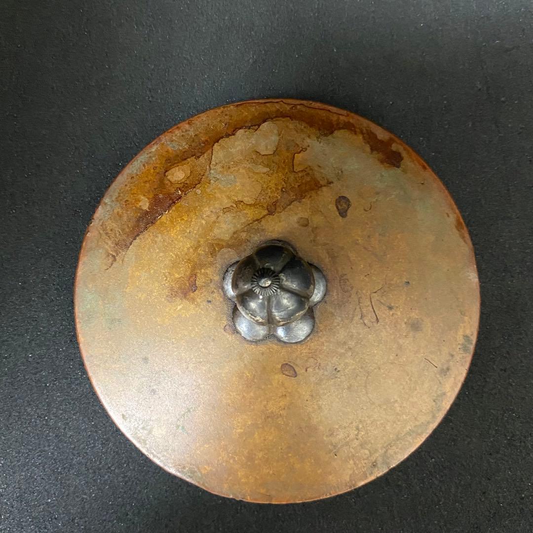 金寿堂 雨宮 宗 造 鉄瓶　刷毛目 長閑形 鉄瓶　純銀摘蓋　鐡瓶