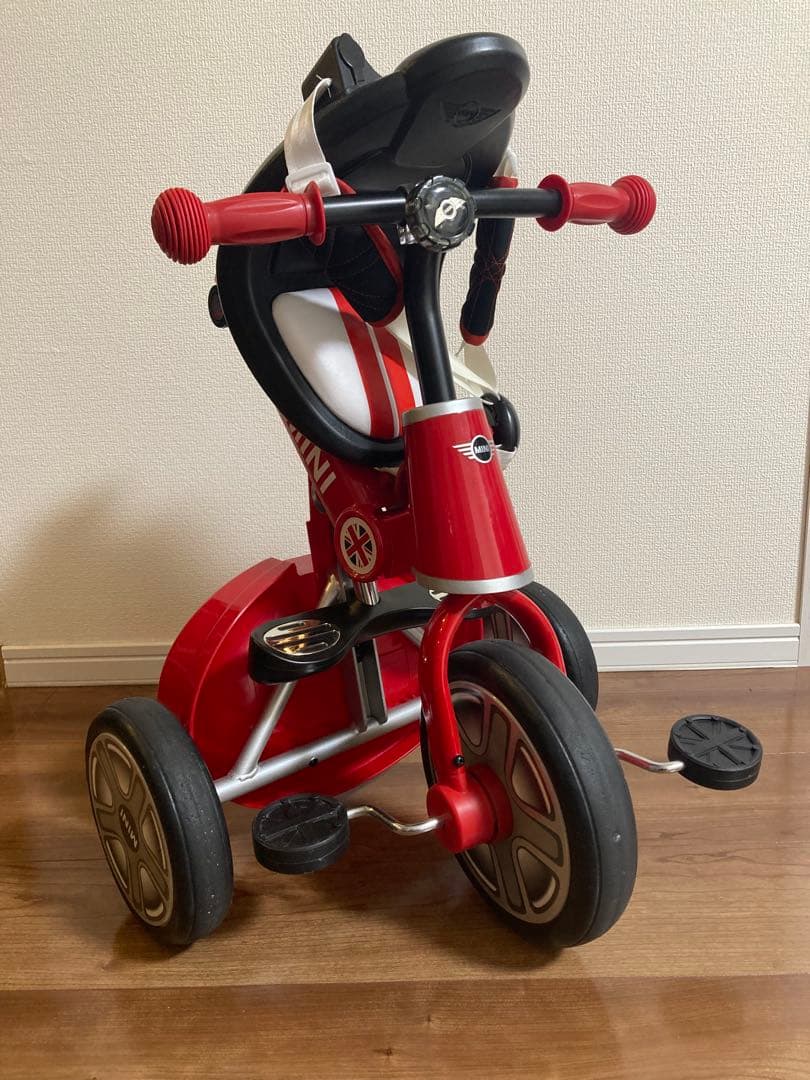 折りたたみ三輪車 MINI 赤 説明書付き