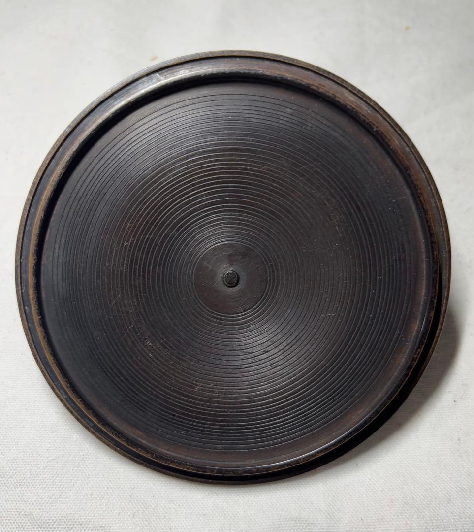 金森紹栄 唐銅朝鮮風炉 釜 風炉 茶道具 共箱付き