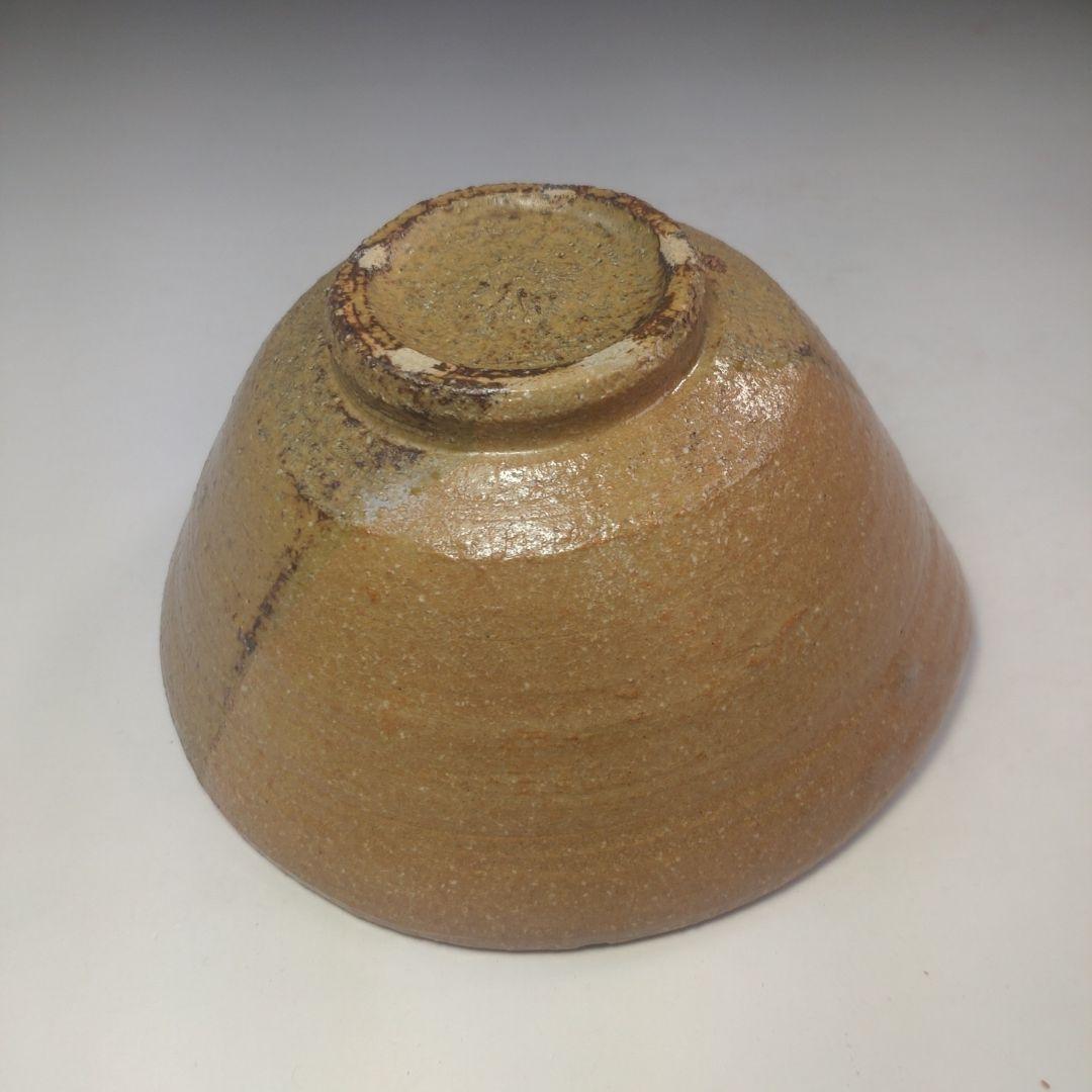 イ283 茶碗『菁光窯 利岡清光』『伊羅保茶碗　共箱』抹茶碗　茶道具