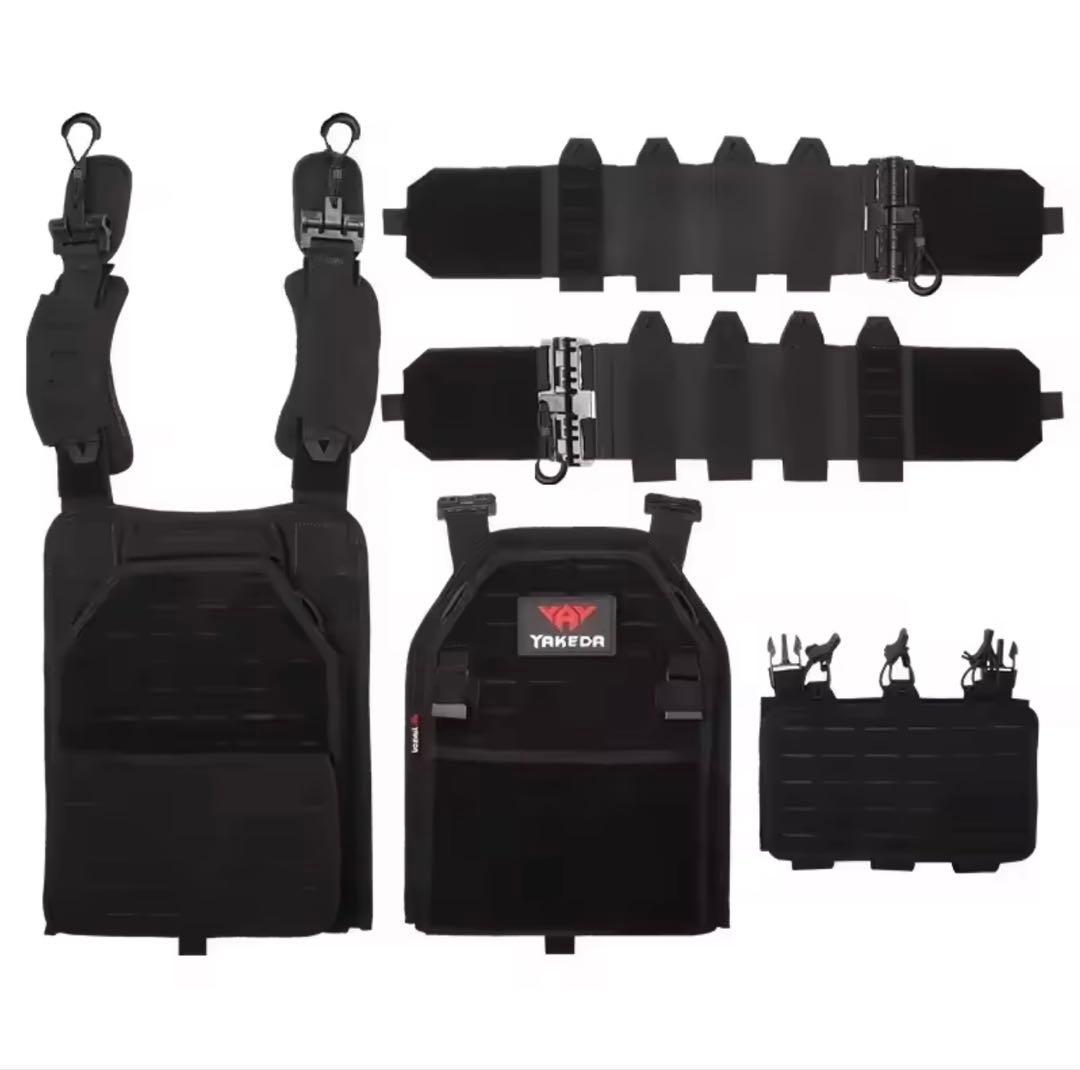 YAKEDA プレートキャリア クイックリリース EVAプレート2枚付属